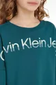 Dječja pamučna haljina Calvin Klein Jeans Za djevojčice