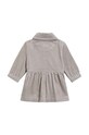 Хлопковое детское платье Calvin Klein Jeans IN0IN00122.G.9BYX бежевый AW23