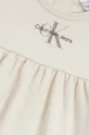 Dječja haljina Calvin Klein Jeans 95% Pamuk, 5% Elastan