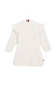 Haljina za bebe Tommy Hilfiger KN0KN01739.9BYX bijela AW23