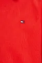 κόκκινο Παιδικό βαμβακερό φόρεμα Tommy Hilfiger