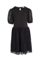 Παιδικό φόρεμα Tommy Hilfiger μαύρο