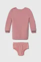 Obleka za dojenčka Guess roza