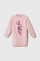 Guess sukienka dziecięca długi różowy J3BK01.KAZQ2.9BYX
