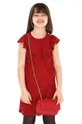 rdeča Otroška obleka Guess Dekliški
