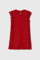 Dječja haljina Guess Temeljni materijal: 60% Pamuk, 30% Poliamid, 10% Viskoza Postava: 100% Pamuk