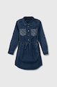 Guess sukienka jeansowa dziecięca rozkloszowany niebieski J3BK21.D4EU0.9BYX