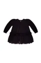Παιδικό φόρεμα Pinko Up μαύρο