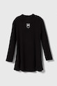 Dječja haljina Pinko Up print crna F3PIJGDR126