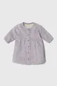 фиолетовой Платье для младенцев United Colors of Benetton Для девочек