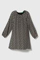 United Colors of Benetton rochie fete mini negru 4FKJCV01Z.G.SEASONAL