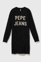 μαύρο Παιδικό φόρεμα από μαλλί Pepe Jeans Για κορίτσια