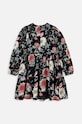 Coccodrillo vestito bambina ZC3128104WGK nero AW23