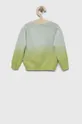 Pamučni pulover za bebe Guess zelena