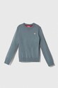 Детски пуловер Guess тънък син L0YR03.Z2VV0.9BYX