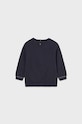 Mayoral sweter bawełniany niemowlęcy 309.3C.Baby.9BYX czarny AW23