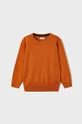 оранжевый Детский хлопковый свитер Mayoral Для мальчиков