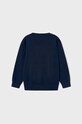 Детский хлопковый свитер Mayoral 323.5D.Mini.9BYX тёмно-синий AW23