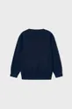 Дитячий бавовняний светр Mayoral темно-синій
