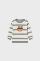 Mayoral sweter niemowlęcy z domieszką wełny szary 2327.3G.Baby.9BYX