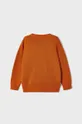 Mayoral sweter z domieszką wełny dziecięcy pomarańczowy