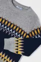 sötétkék Mayoral gyerek gyapjúkeverékből készült pulóver