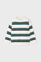 Mayoral sweter z domieszką wełny dziecięcy 4325.5F.Mini.9BYX zielony AW23