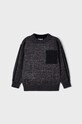 Mayoral sweter dziecięcy pozostałe czarny 4326.5G.Mini.9BYX