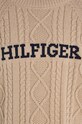 Детски пуловер Tommy Hilfiger бежов KB0KB08513.128.176.9BYX