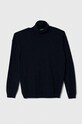 United Colors of Benetton pulover pentru copii din amestec de lana melanj bleumarin 1032C200D.G.SEASONAL