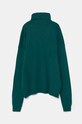 Детский свитер с примесью шерсти United Colors of Benetton 1032C200D.G.SEASONAL зелёный AW24