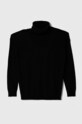 Детский свитер с примесью шерсти United Colors of Benetton 1032C200D.G.SEASONAL чёрный AW24