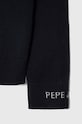 Момче Детски памучен пуловер Pepe Jeans PB701206 тъмносин