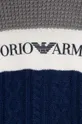 Emporio Armani gyerek gyapjú pulóver Anyag 1: 50% akril, 50% szűz gyapjú Anyag 2: 50% akril, 50% szűz gyapjú Anyag 3: 49% akril, 48% szűz gyapjú, 2% poliamid, 1% elasztán
