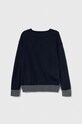 Emporio Armani pulover de lână pentru copii 6R4M62.4MHGZ bleumarin AW23