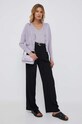 Μάλλινο πουλόβερ Calvin Klein K20K205778 μωβ AW23