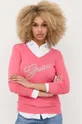 ροζ Μάλλινο πουλόβερ Guess Γυναικεία
