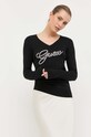 Vuneni pulover Guess Planet friendly crna W3YR21.Z2NQ2