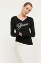 μαύρο Μάλλινο πουλόβερ Guess Γυναικεία