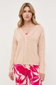 Guess sweter różowy W3YR14.Z2Y41