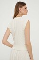 Odzież Guess sweter z domieszką wełny W3YR28.Z37L1 beżowy