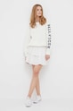 Bavlněný svetr Tommy Hilfiger WW0WW39002 béžová AW23