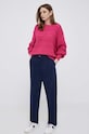 Tommy Hilfiger sweter WW0WW39004 różowy AW23