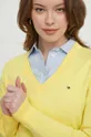 sárga Tommy Hilfiger pulóver