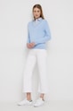 Tommy Hilfiger sweter WW0WW40098 niebieski AW25