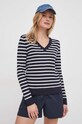 Tommy Hilfiger pulóver sötétkék WW0WW40098