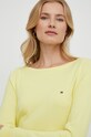 Πουλόβερ Tommy Hilfiger κίτρινο WW0WW40099