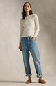 Odzież Polo Ralph Lauren sweter wełniany 211910421 biały