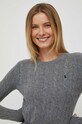 Вовняний светр Polo Ralph Lauren сірий 211910421