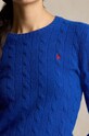 Polo Ralph Lauren sweter wełniany fioletowy 211910421